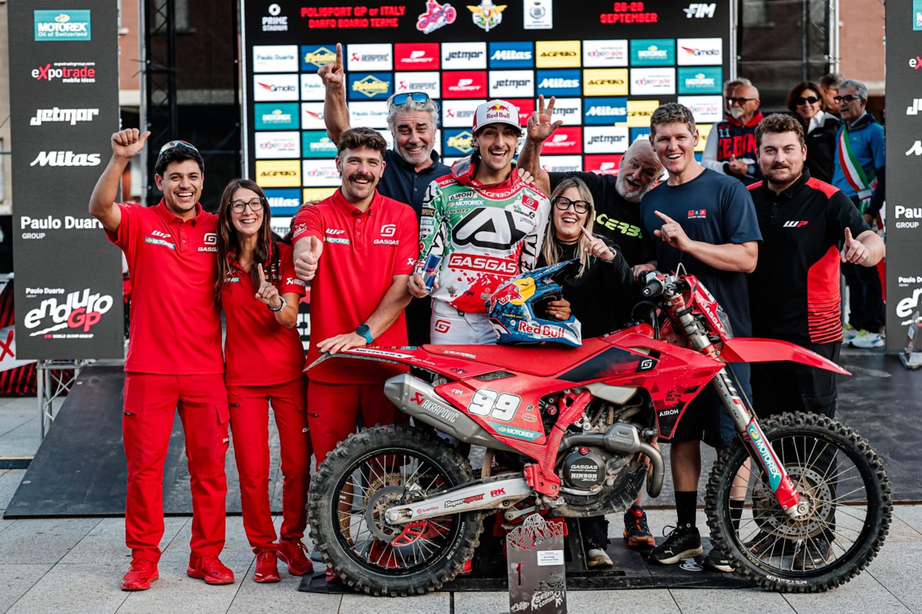 ANDREA VERONA TRIUNFA EN CASA EN EL ENDUROGP DE ITALIA
